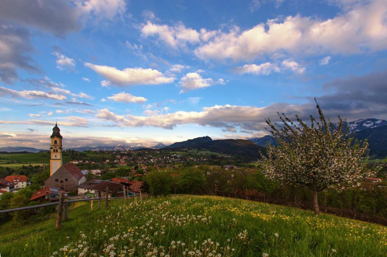 Ferienwohnung Auszeit Vils Buitenkant foto